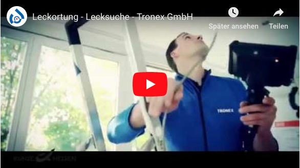 Video Thumbnail Leckortung München - Tronex GmbH